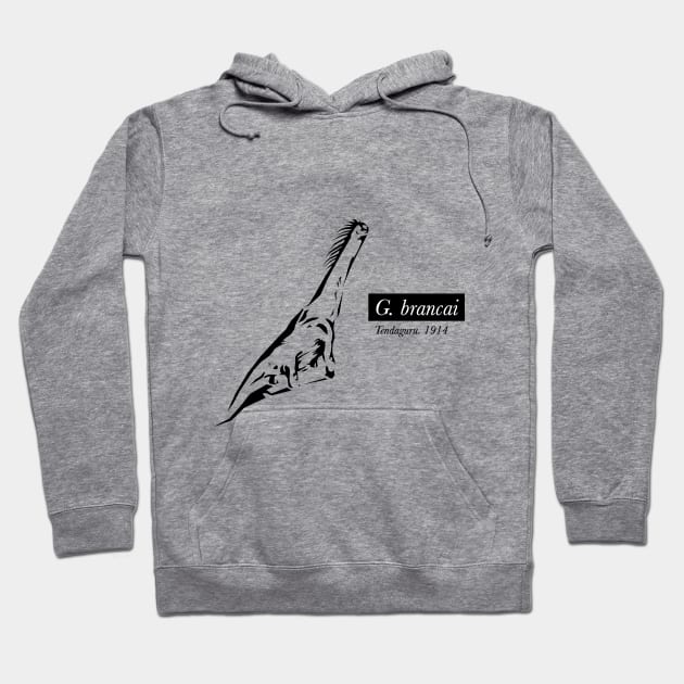 Giraffatitan brancai Hoodie by Tanyboi's store